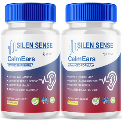 Silensense Calm Ears - Cápsulas pa' la Salud Auditiva y Apoyo al Tinitus